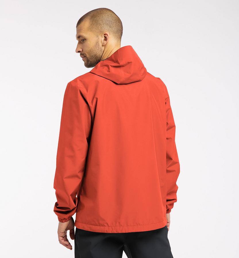Haglöfs Mens Betula GTX Jacket Red New Zealand 59140TMUD